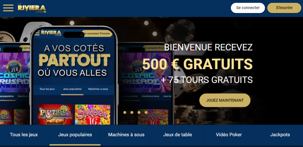 bonus casino la Riviera