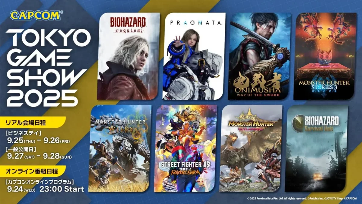 Capcom au Tokyo Game Show cover