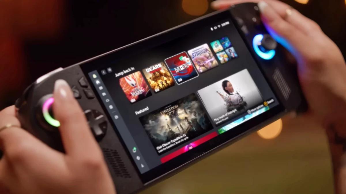 Jeux PS4 et PS5 sur ROG Xbox Ally