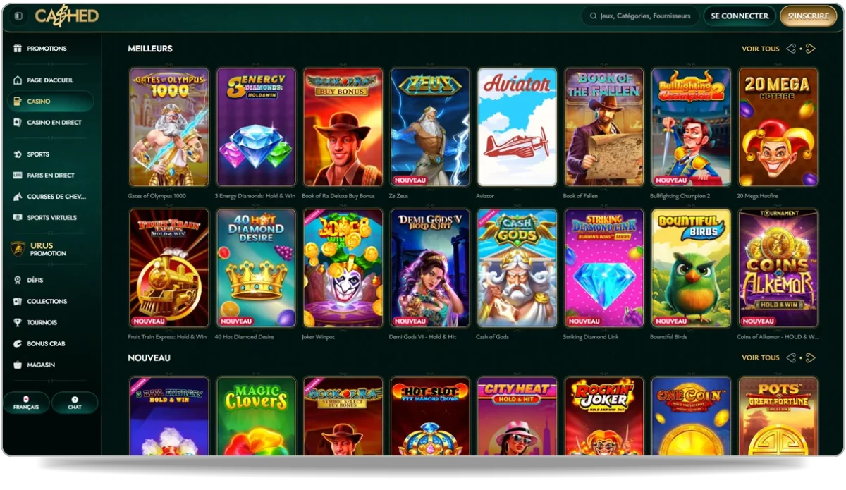 Les meilleurs jeux de casino en ligne pour gagner de l’argent