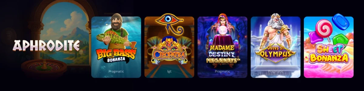 jouer sur le casino Aphrodite